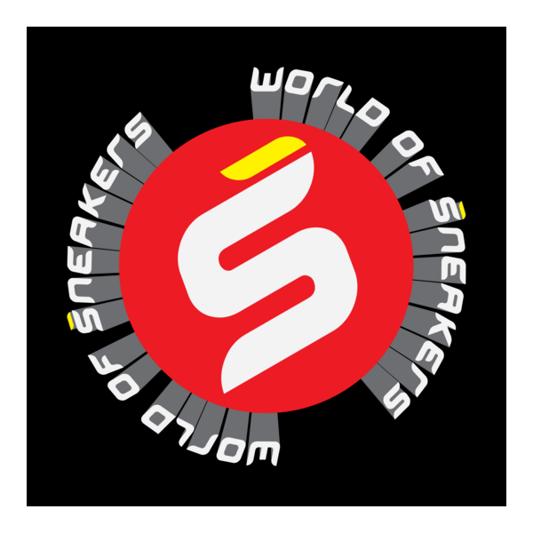 World of sneakers Logo PNG Vector