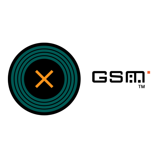 X GSM Logo PNG Vector