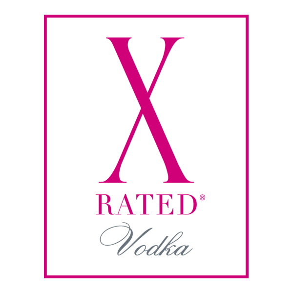 X-Rated Vodka Logo PNG Vector