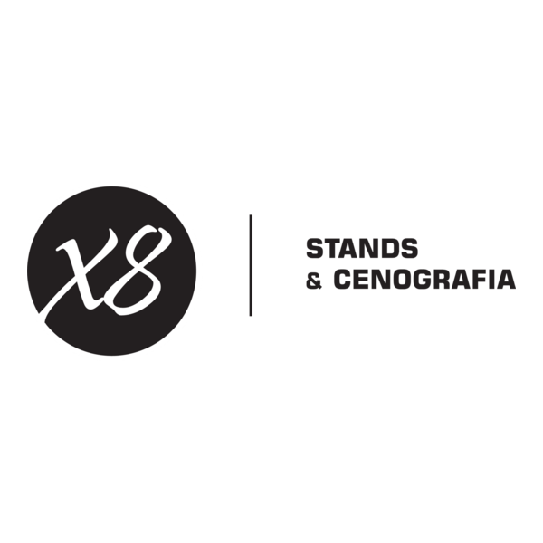 X8 stands Logo PNG Vector