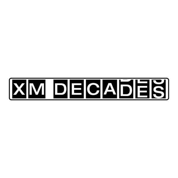 XM Decades Logo PNG Vector