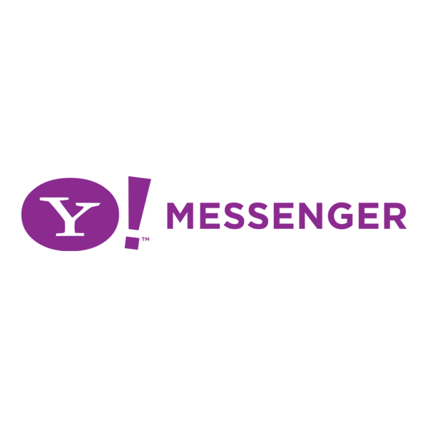 Yahoo! Messenger Logo PNG Vector