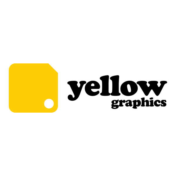 Yellow Graphics Logo PNG Vector
