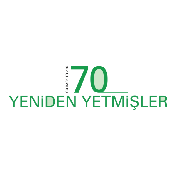 Yeniden Yetmisler Logo PNG Vector