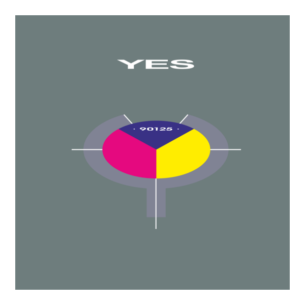 YES 90125 album Logo PNG Vector