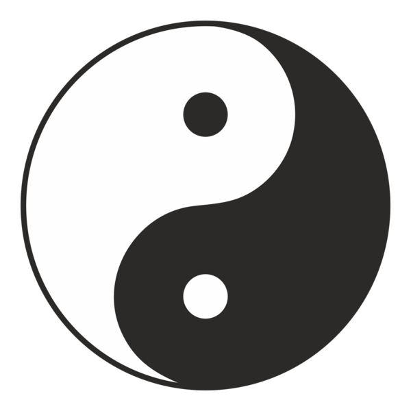 Yin & Yang Logo PNG Vector