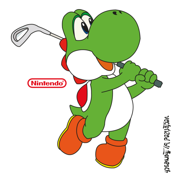 Yoshi Golf Logo PNG Vector