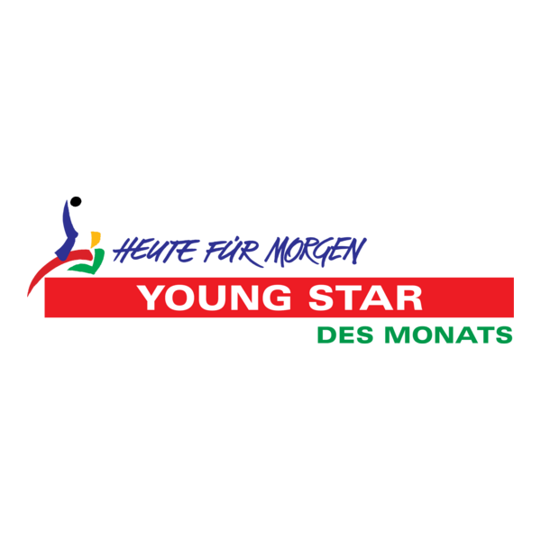 Young Star Des Monats Logo PNG Vector