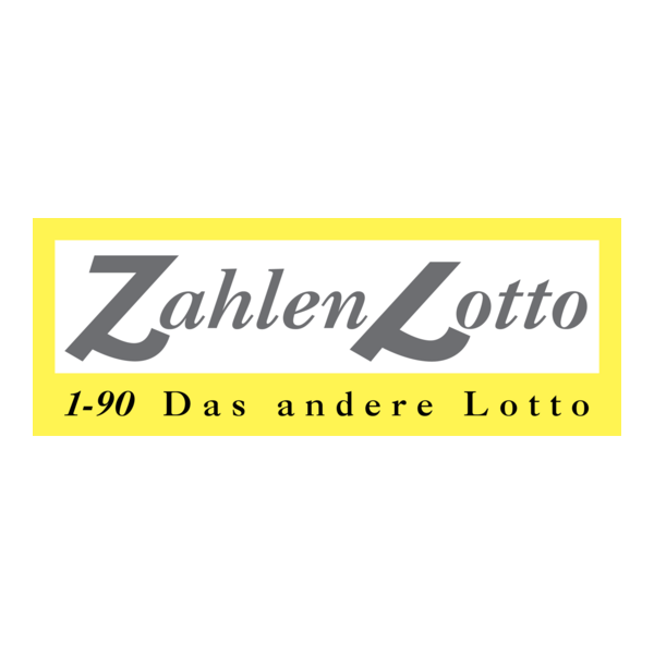 Zahlen Lotto Logo PNG Vector
