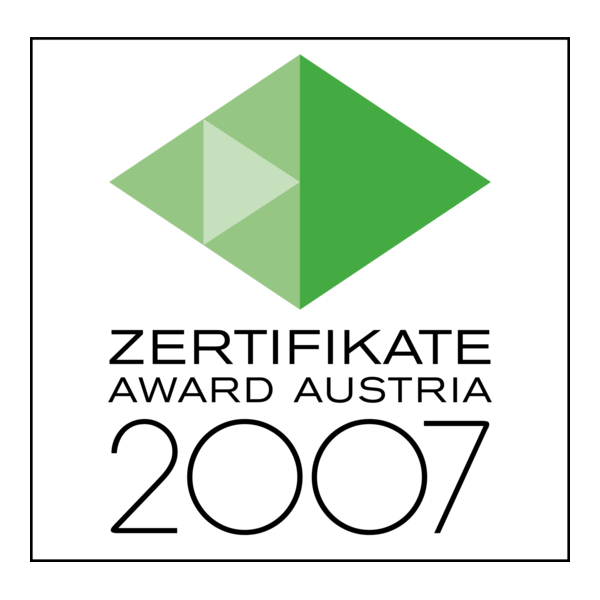 Zertifikate Award Austria 2007 Logo PNG Vector