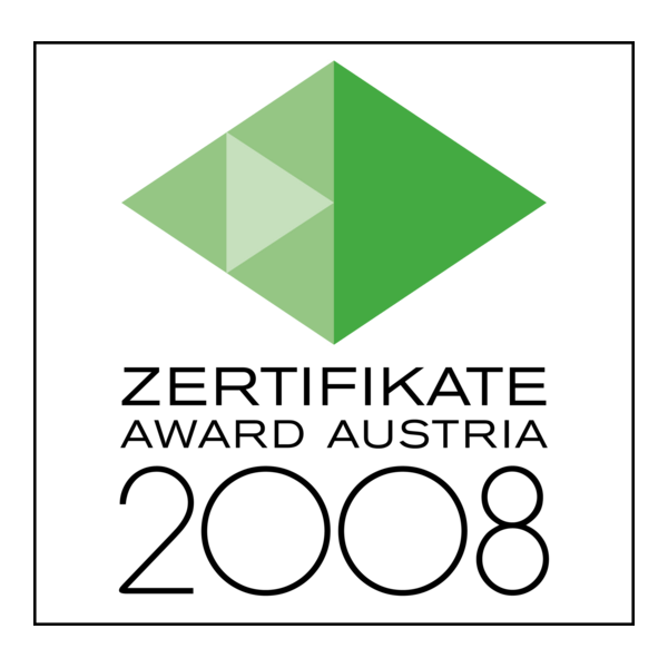 Zertifikate Award Austria 2008 Logo PNG Vector
