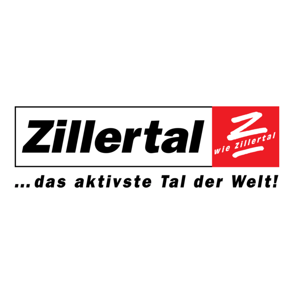 Zillertal Das aktivste Tal der Welt Logo PNG Vector