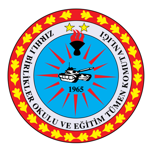 Zirhli Birlikler Okulu Ve Egitim Logo PNG Vector