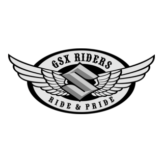 GSX Riders wings Logo PNG Vector