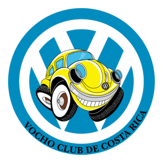 Volkswagen Vocho Club de Costa Rica Logo PNG Vector