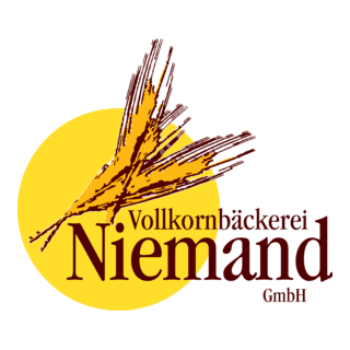 Vollkornbackerei Niemand Logo PNG Vector