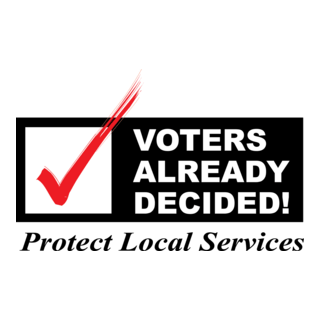 Voters Already Decided! Logo PNG Vector