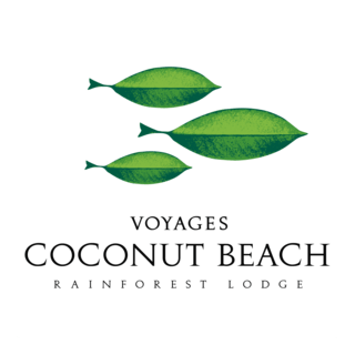 Voyages Coconut Beach Logo PNG Vector