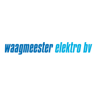 Waagmeester Elektro BV Logo PNG Vector