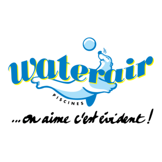 Waterair Piscines Logo PNG Vector