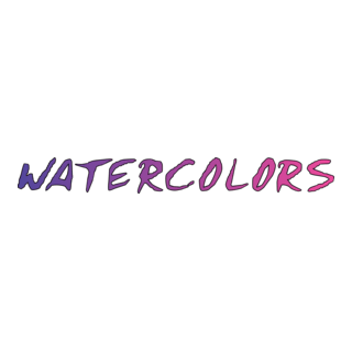 Watercolors Logo PNG Vector