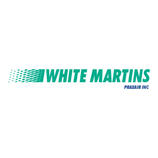 White Martins Logo PNG Vector