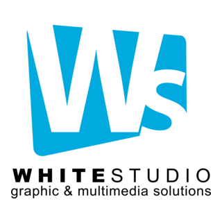 White Studio Logo PNG Vector