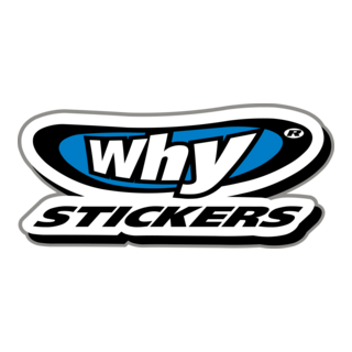 WHY STICKERS Logo PNG Vector