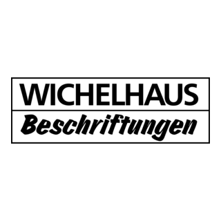 Wichelhaus Beschriftungen Logo PNG Vector