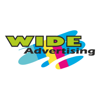 Wide Advertising Logo PNG Vector