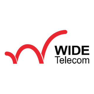 Wide Telecom Logo PNG Vector