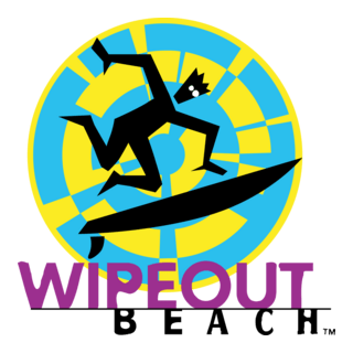 Wipeout Beach Logo PNG Vector