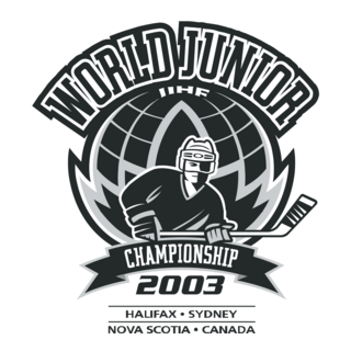 World Junior IIHF Championship 2003 Logo PNG Vector