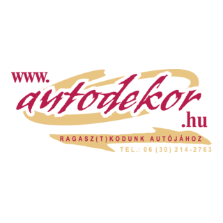 www.autodekor.hu Logo PNG Vector