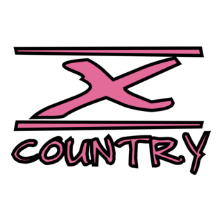 X Country Logo PNG Vector