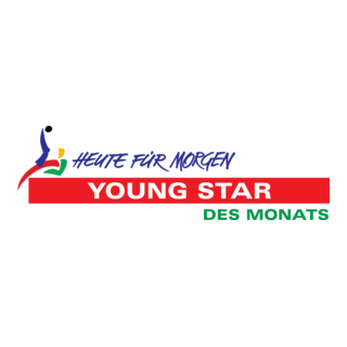 Young Star Des Monats Logo PNG Vector