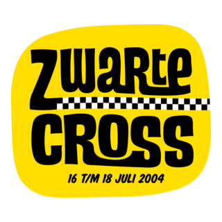 Zwarte Cross Logo PNG Vector