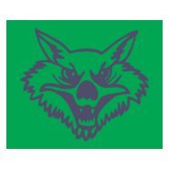 Wolf Flying Group Logo PNG Vector