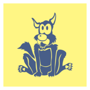 Wolfy 1 Wing Logo PNG Vector