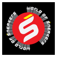 World of sneakers Logo PNG Vector