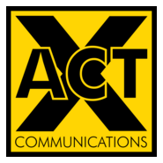 x-act communications Logo PNG Vector