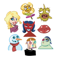 Yahoo! Messenger Flirts Category Logo PNG Vector