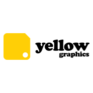 Yellow Graphics Logo PNG Vector