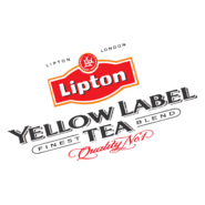 Yellow Label Tea Logo PNG Vector