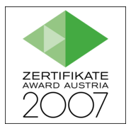 Zertifikate Award Austria 2007 Logo PNG Vector