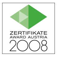 Zertifikate Award Austria 2008 Logo PNG Vector