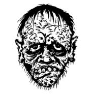Zombie Logo PNG Vector
