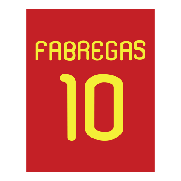Adidas España Fabregas 10 Logo PNG Vector