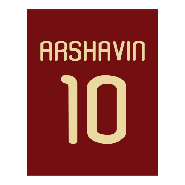 Adidas Rusia Arshavin 10 Logo PNG Vector