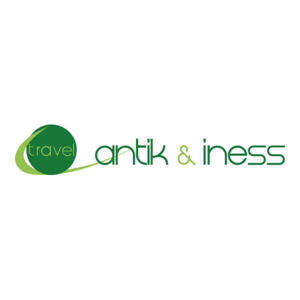 Antik & Iness Travel Logo PNG Vector